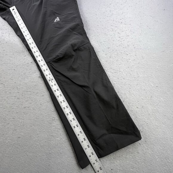 Eddie Bauer First Ascent Pants Mens 44x31 Gray Cargo Nylon Stretch Hiking - Picture 13 of 15